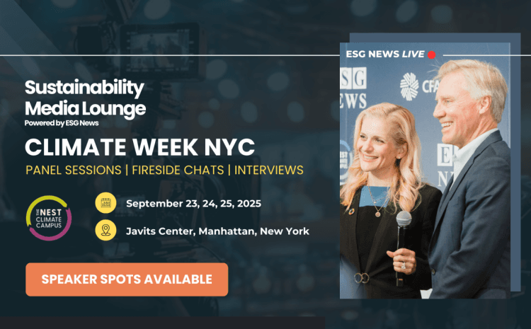  ESG News Announces Climate Week NYC Partnership with The Nest Climate Campus